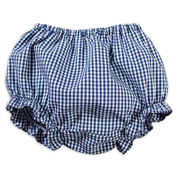 Diaper Panty Gingham Royal Blue